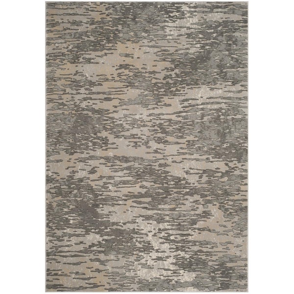 Safavieh Meadow 100 Power Loomed Rectangle Rug Grey - 4 x 6 ft. MDW176F-4 - main
